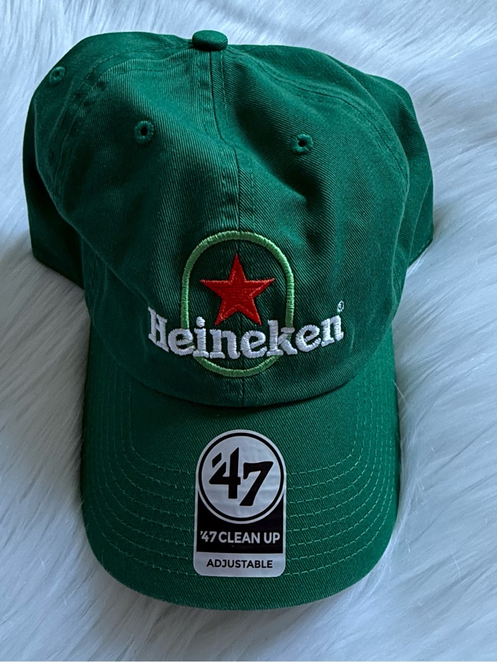 Heineken ‘47 Brand Cleanup Adjustable Dad Hat New With Tags